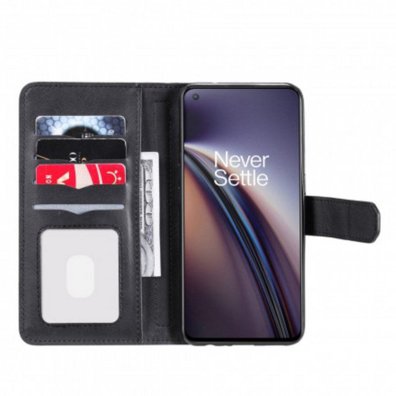 Etui Folio do OnePlus Nord CE 5G Wielofunkcyjny Uchwyt Na 10 Kart