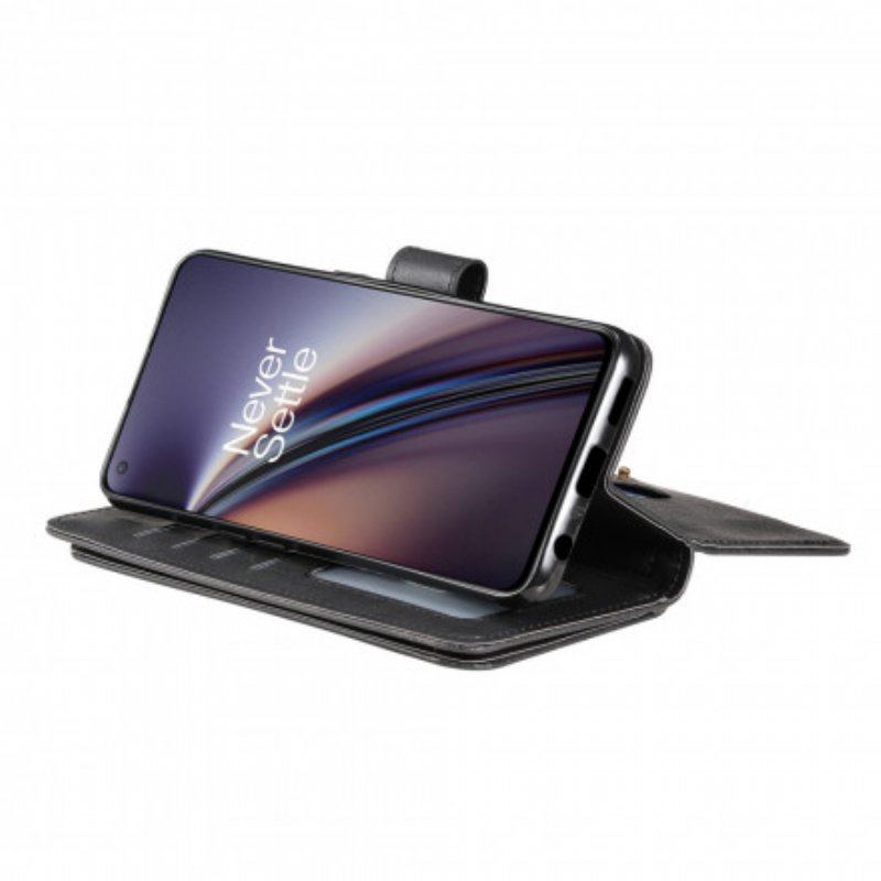 Etui Folio do OnePlus Nord CE 5G Wielofunkcyjny Uchwyt Na 10 Kart