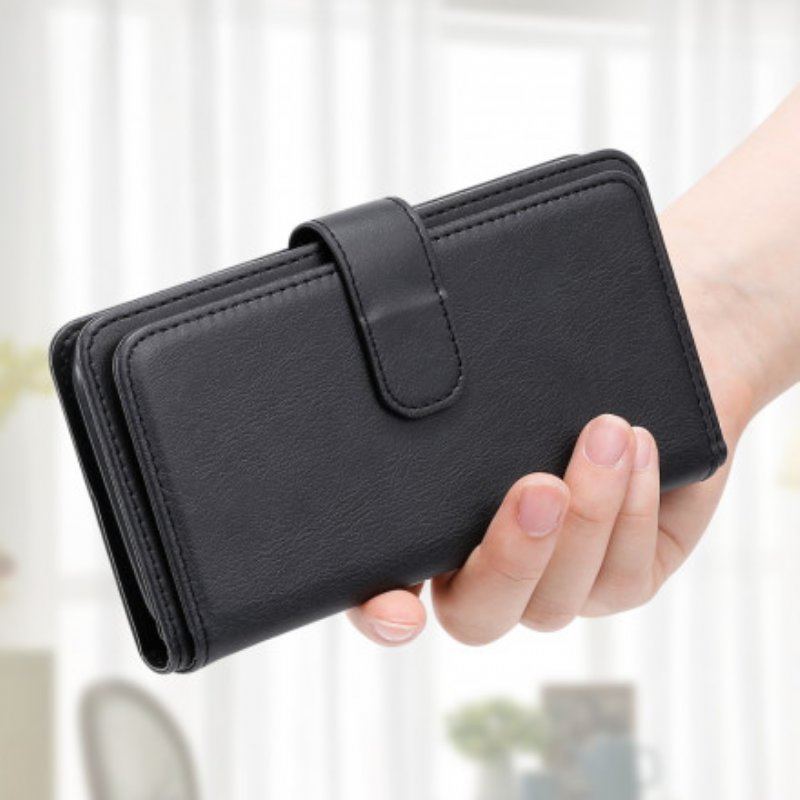 Etui Folio do OnePlus Nord CE 5G Wielofunkcyjny Uchwyt Na 10 Kart