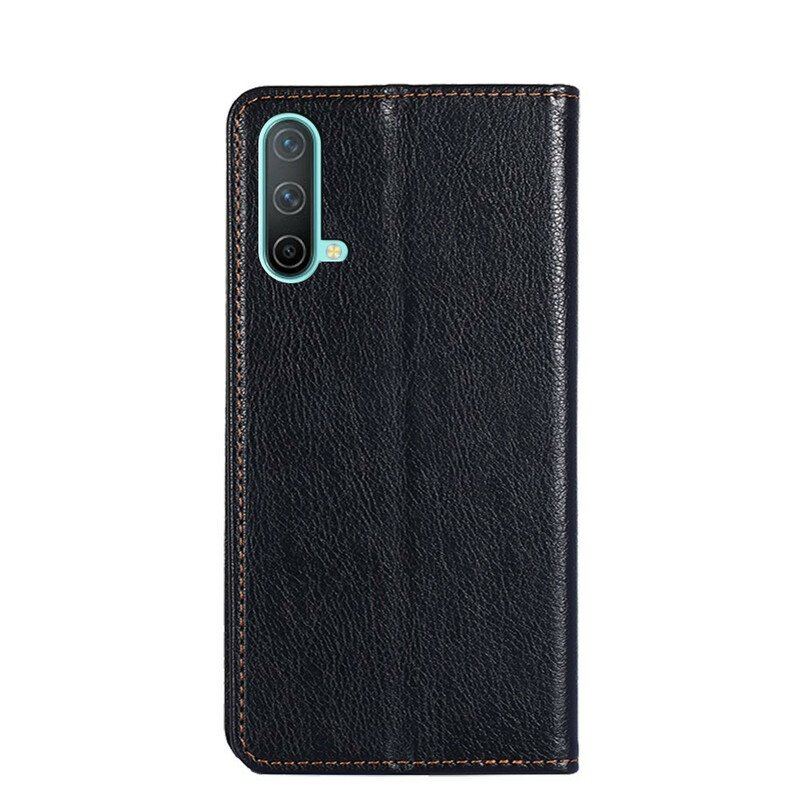 Etui Na Telefon do OnePlus Nord CE 5G Etui Folio Prawdziwa Skóra