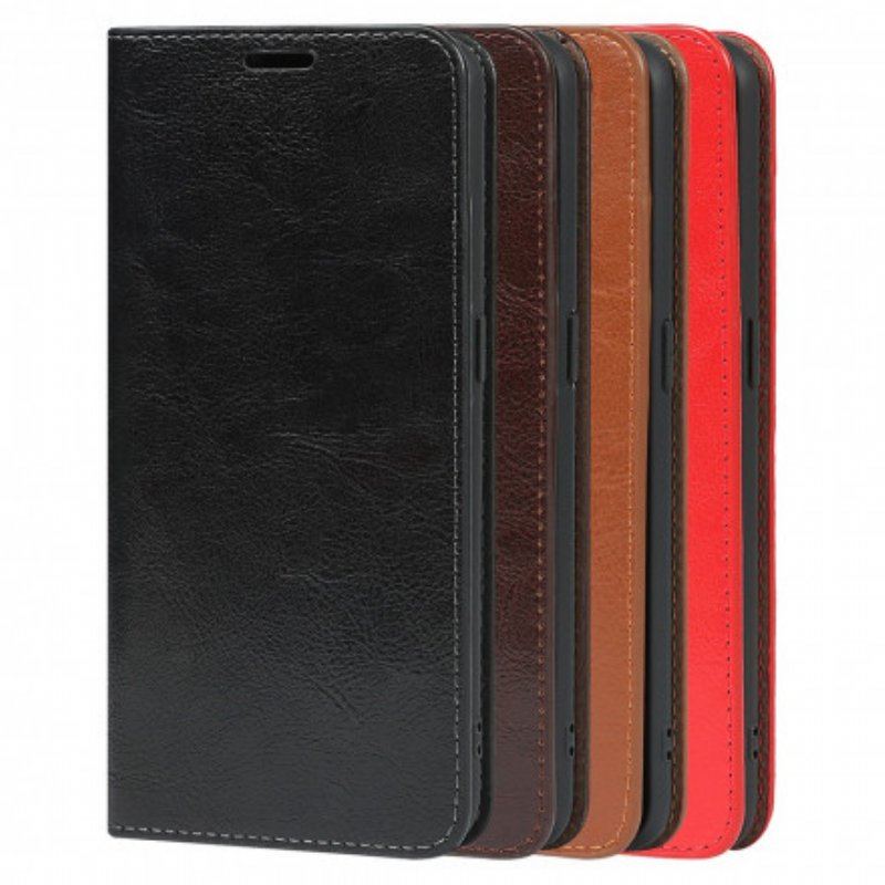 Etui Na Telefon do OnePlus Nord CE 5G Etui Folio Prawdziwa Skóra