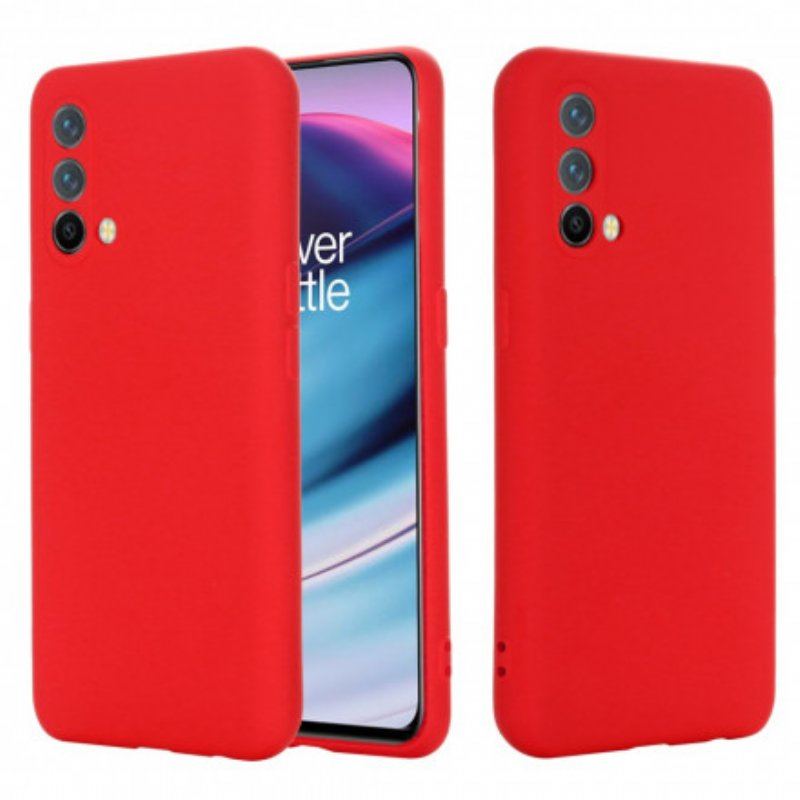 Futerały do OnePlus Nord CE 5G Płynny Silikon Ze Smyczą