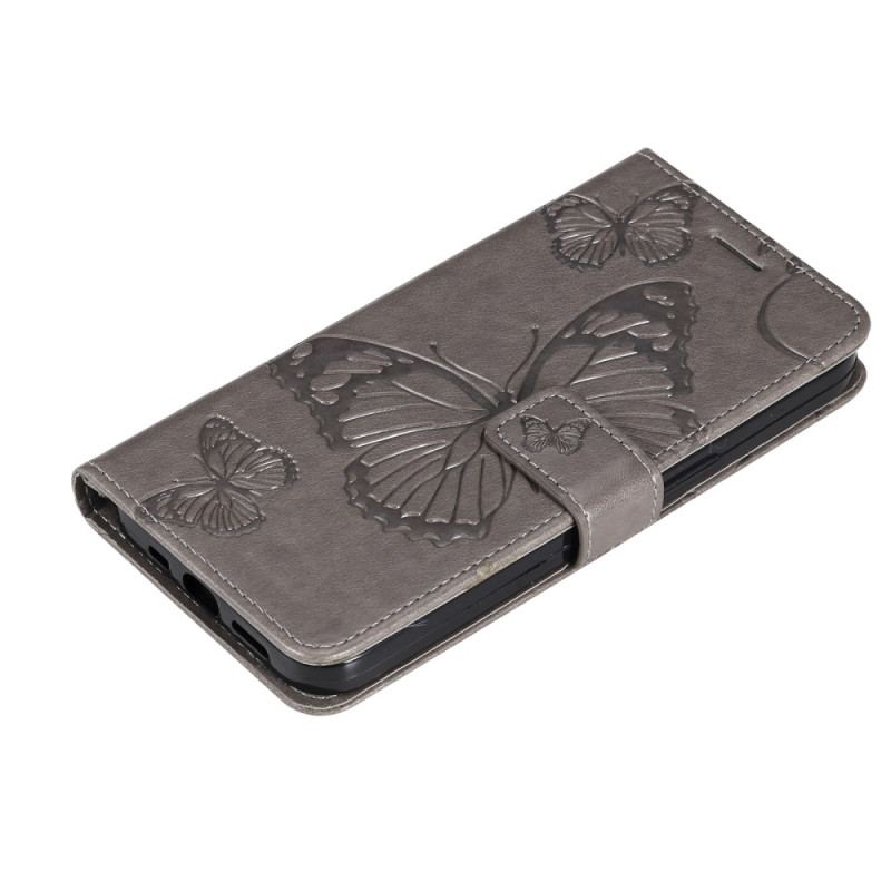 Etui Folio Do Google Pixel 9 Pro Xl Gigantyczne Motyle Z Paskiem