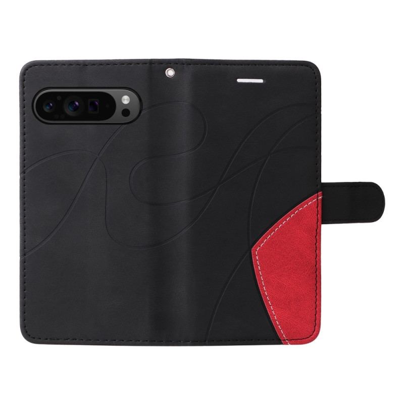 Etui Folio Google Pixel 9 Pro Xl Faliste Linie Etui Ochronne