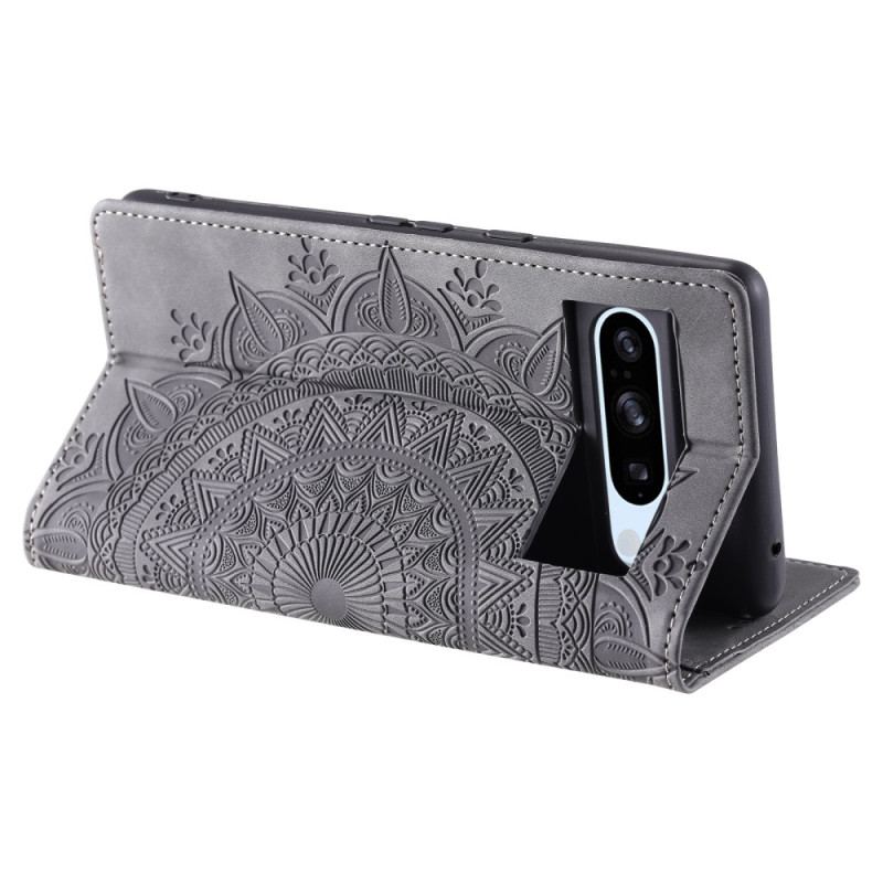 Flip Kotelot Google Pixel 9 Pro Xl Efekt Zamszu Etui Ochronne