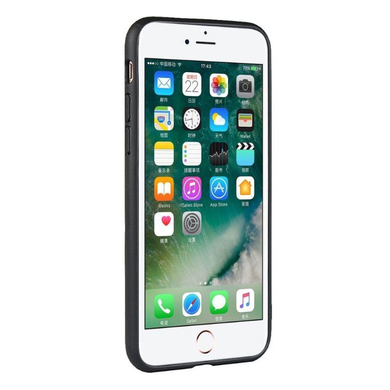 Etui do iPhone SE 2022 Anti-fall Skórzany Uchwyt Na Karty
