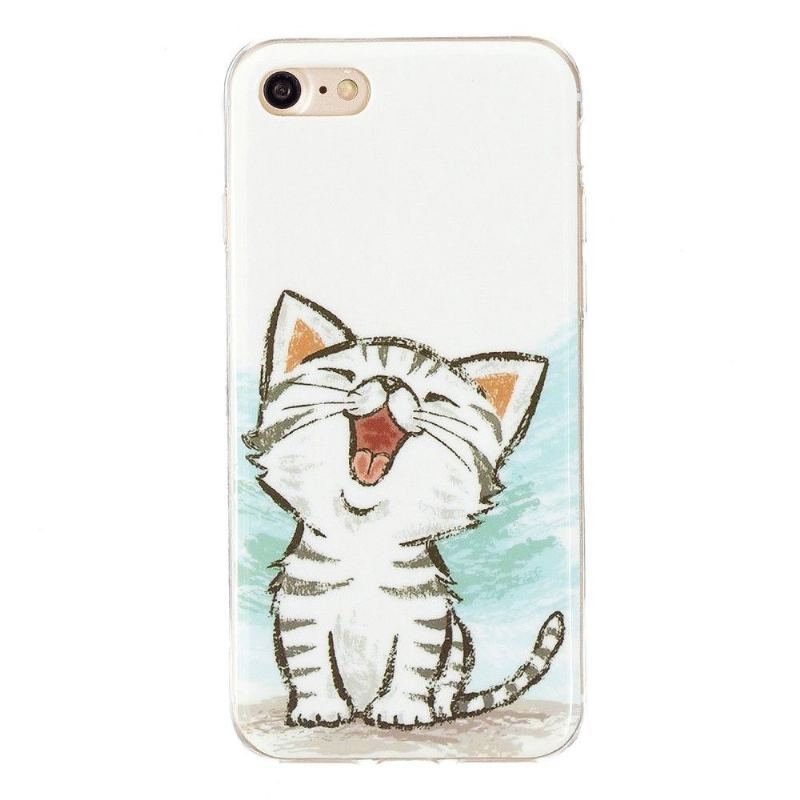 Etui do iPhone SE 2022 Classic Fluorescencyjna Treść Czatu