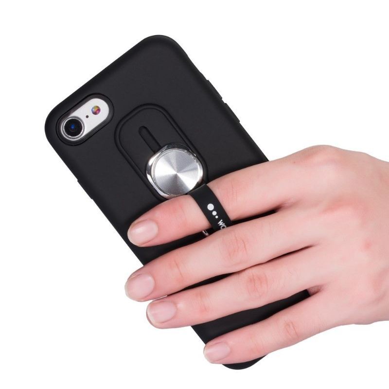 Etui do iPhone SE 2022 Classic Matowy Efekt Z Uchwytem