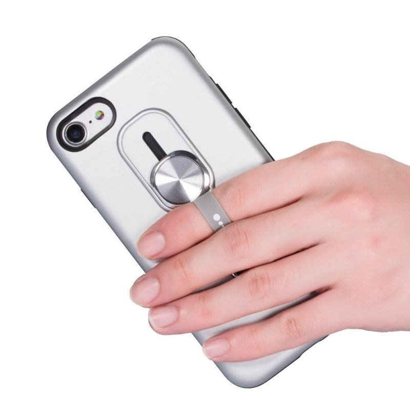 Etui do iPhone SE 2022 Classic Matowy Efekt Z Uchwytem