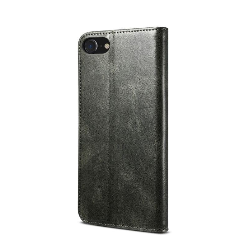 Etui Folio do iPhone SE 2022 Ernestine Odsłonięte Szwy