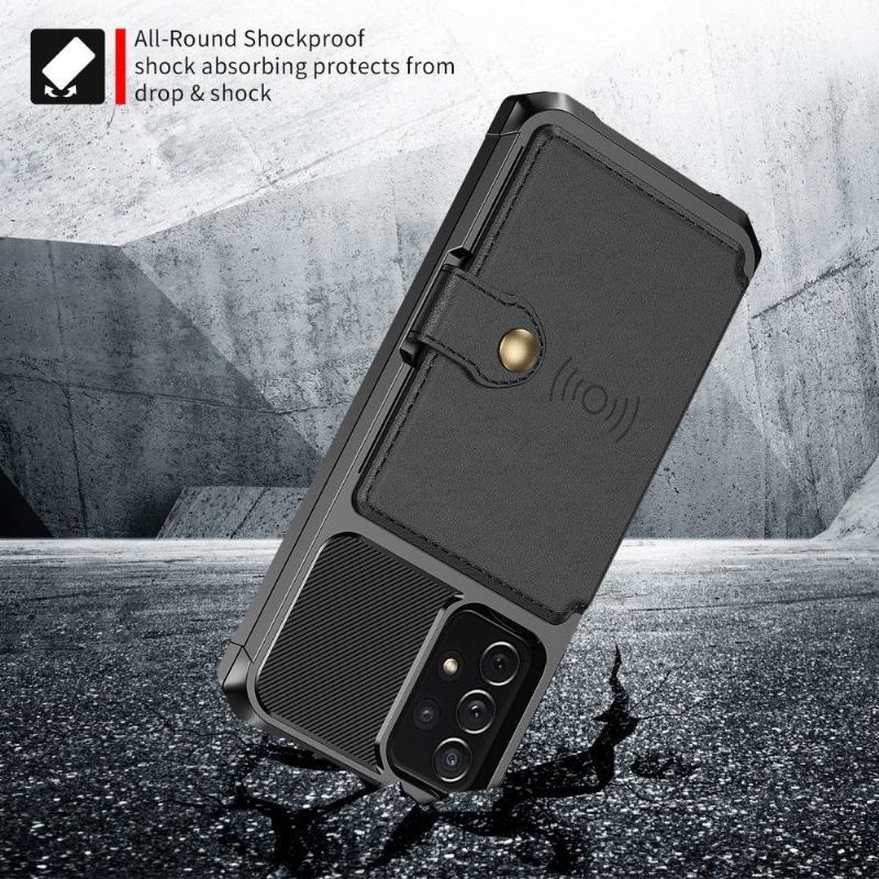 Etui Folio do Samsung Galaxy A72 4G / A72 5G Classic Chroń Posiadacz Karty