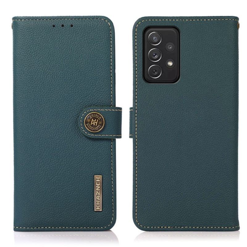 Etui Folio do Samsung Galaxy A72 4G / A72 5G Classic Khazneh Klasyczna Skóra