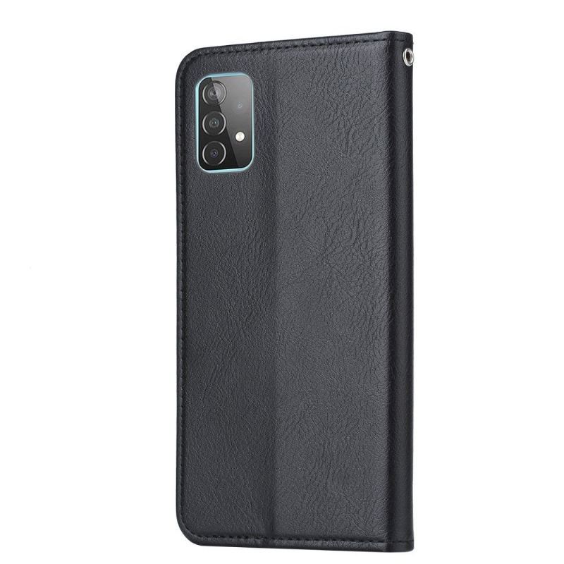 Etui Folio do Samsung Galaxy A72 4G / A72 5G Faux Skórzane Etui Na Stojak