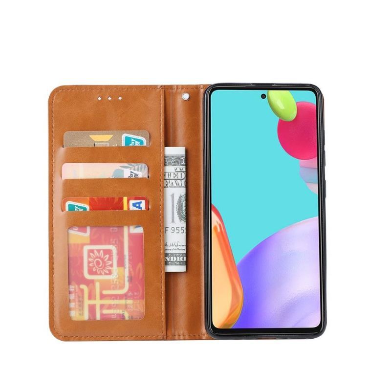 Etui Folio do Samsung Galaxy A72 4G / A72 5G Faux Skórzane Etui Na Stojak