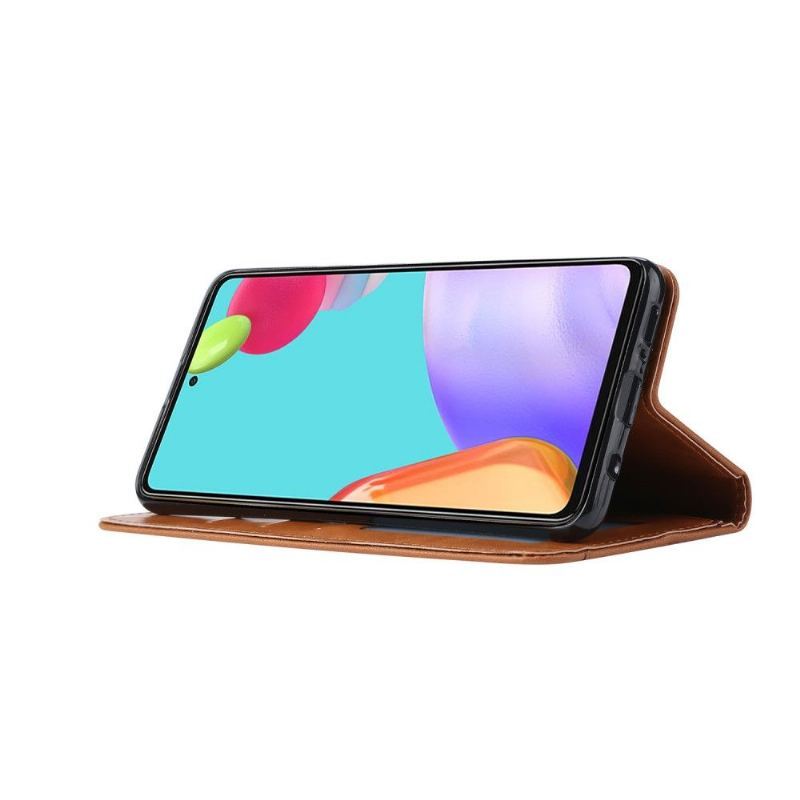 Etui Folio do Samsung Galaxy A72 4G / A72 5G Faux Skórzane Etui Na Stojak