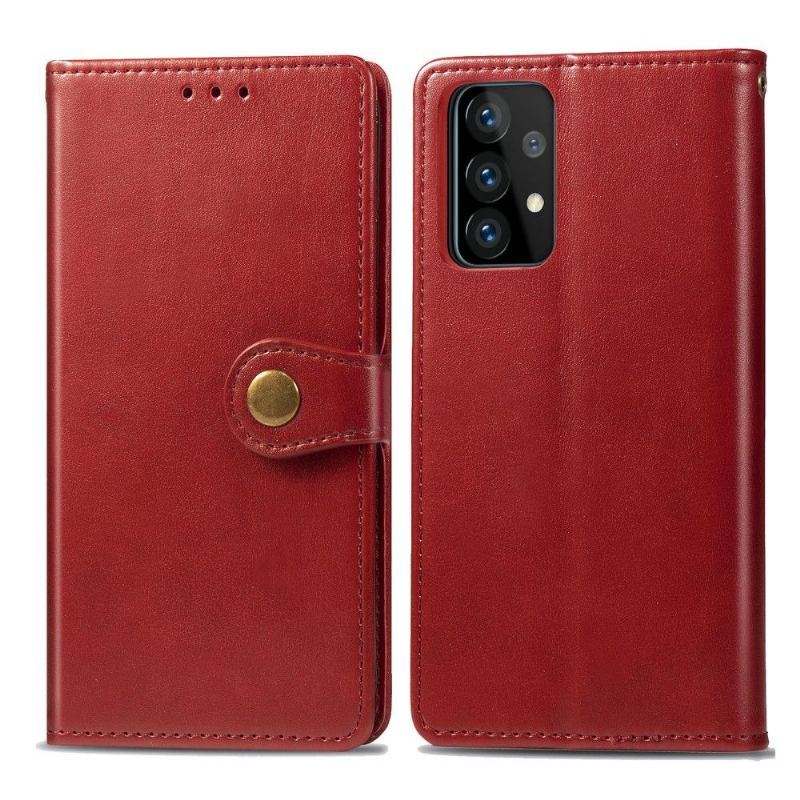 Etui Folio do Samsung Galaxy A72 4G / A72 5G Obrzeża Indila Etui Na Karty Ze Sztucznej Skóry