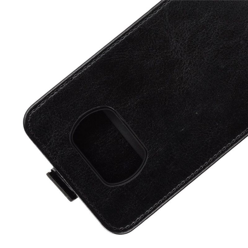Etui Folio do Poco X3 / X3 Pro / X3 NFC Obrzeża Skórzany Futerał Ze Sztucznej Skóry W Pionie