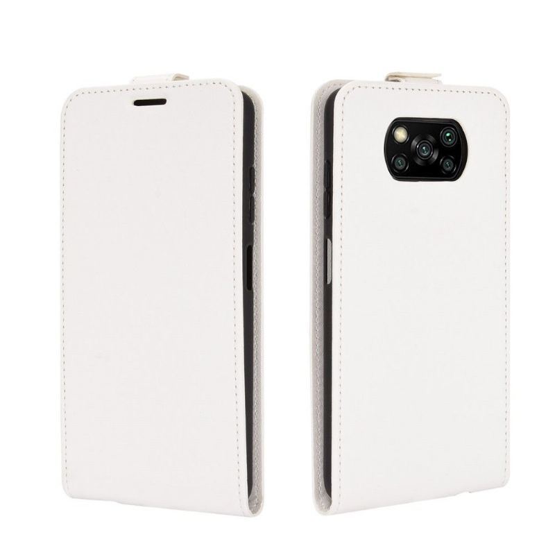 Etui Folio do Poco X3 / X3 Pro / X3 NFC Obrzeża Skórzany Futerał Ze Sztucznej Skóry W Pionie