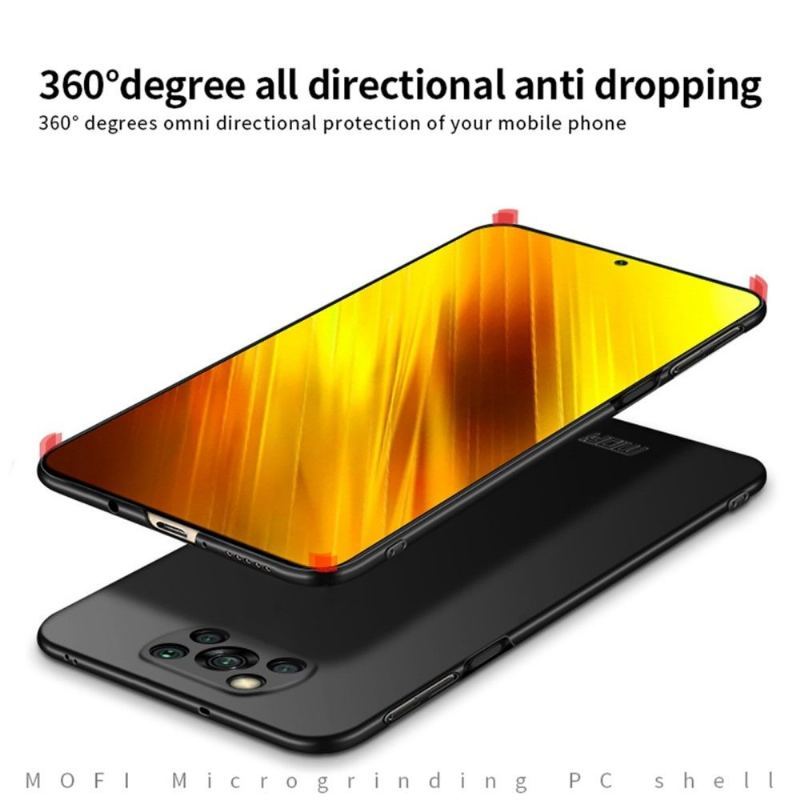 Futerały do Poco X3 / X3 Pro / X3 NFC Obrzeża Mofi Shield Matowa Powłoka