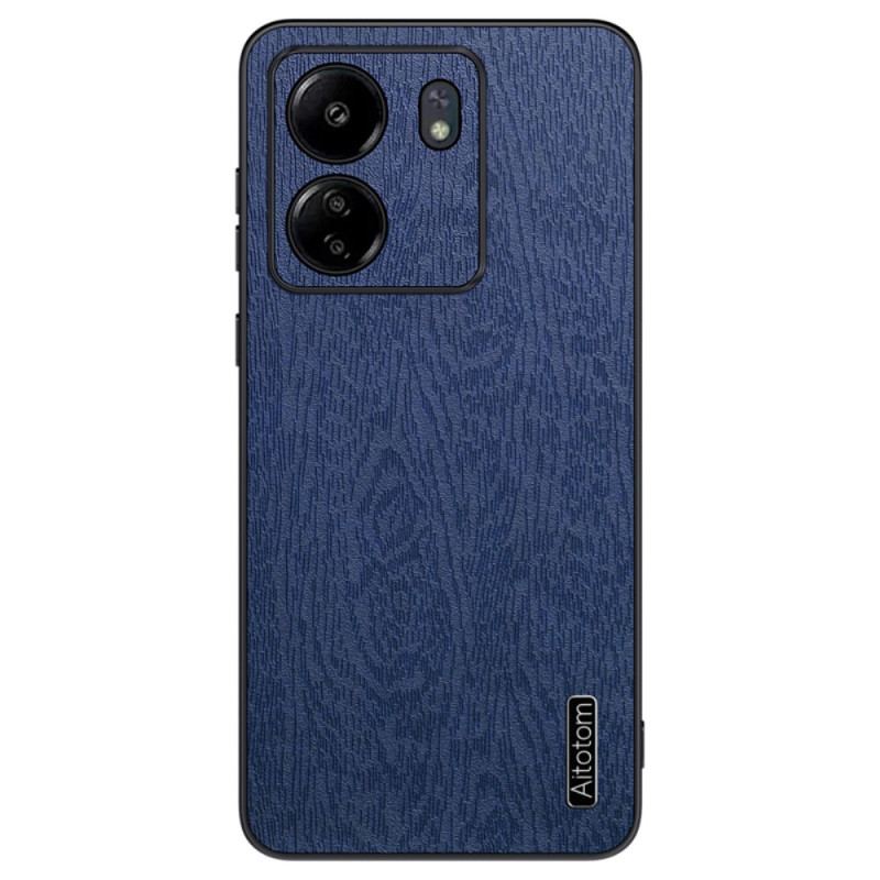 Etui Poco C65 Tekstura Drewna