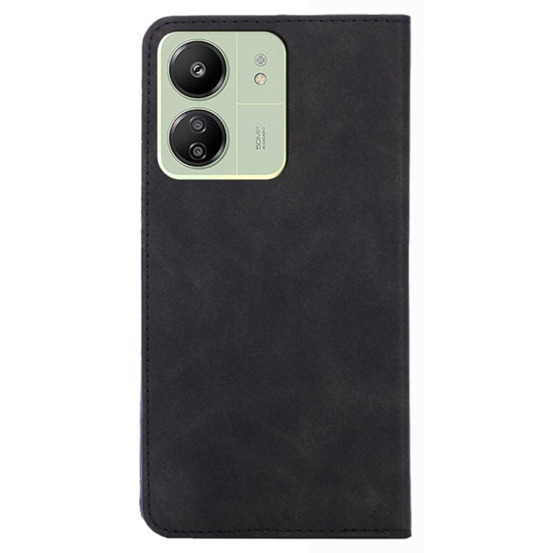 Flip Kotelot Poco C65 Etui Na Telefon Efekt Zamszu