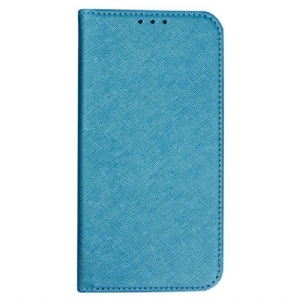 Flip Kotelot Poco C65 Teksturowana Sztuczna Skóra Etui Ochronne