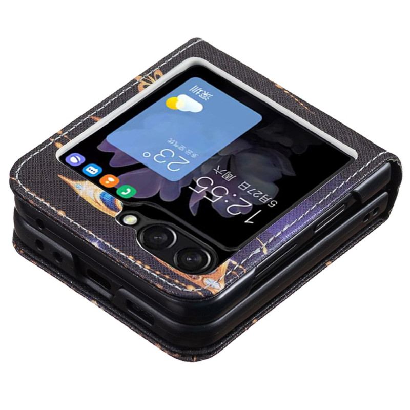 Etui Samsung Galaxy Z Flip 6 Biżuteria W Kształcie Motyla