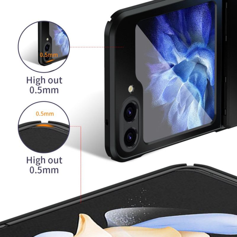 Etui Samsung Galaxy Z Flip 6 Efekt Metaliczny Etui Ochronne