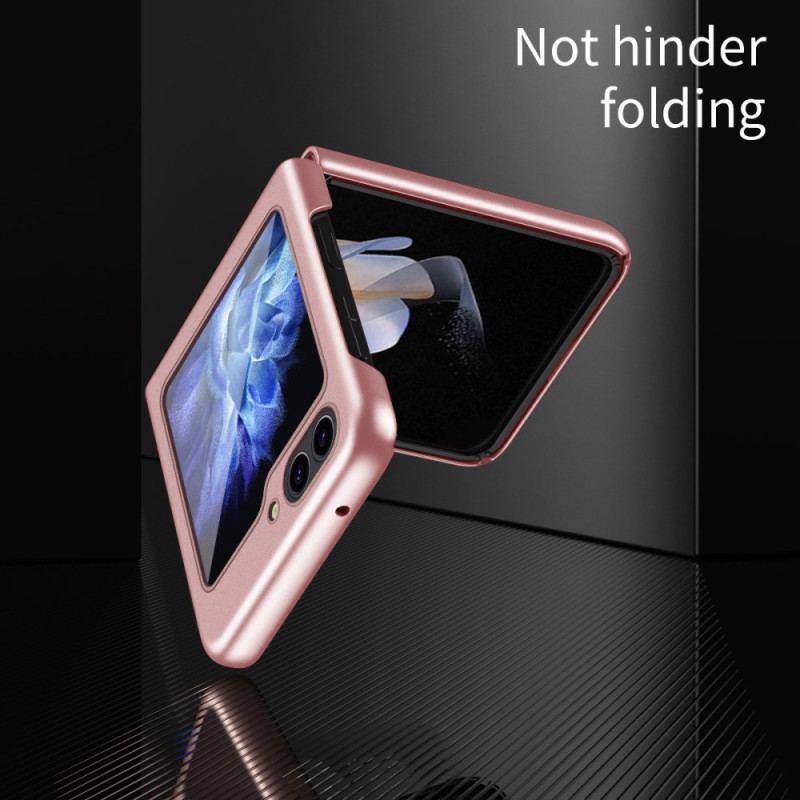 Etui Samsung Galaxy Z Flip 6 Kompatybilny Z Efektem Metalu Magsafe