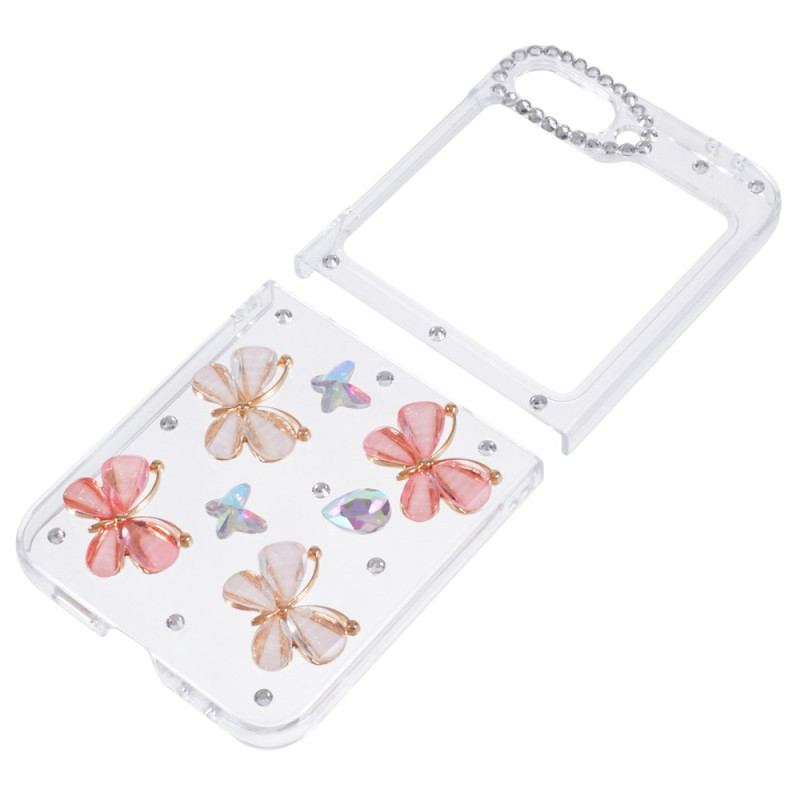 Etui Samsung Galaxy Z Flip 6 Ozdoba Ze Strasu
