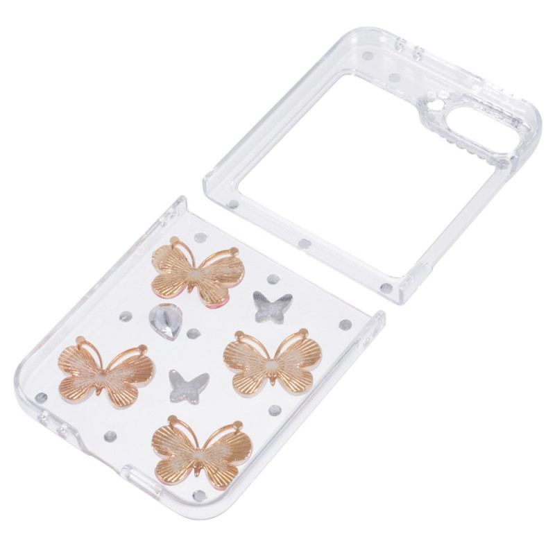 Etui Samsung Galaxy Z Flip 6 Ozdoba Ze Strasu