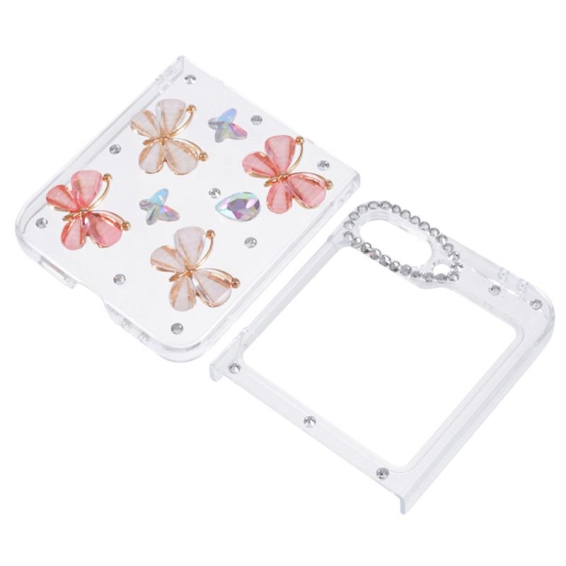 Etui Samsung Galaxy Z Flip 6 Ozdoba Ze Strasu
