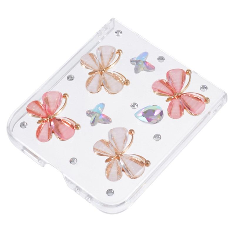 Etui Samsung Galaxy Z Flip 6 Ozdoba Ze Strasu