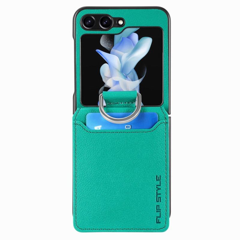 Etui Samsung Galaxy Z Flip 6 Podpórka I Pierścień Do Mocowania Karty