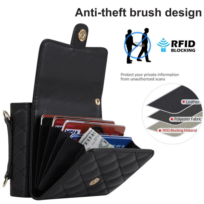 Etui Samsung Galaxy Z Flip 6 Portfel Na Ramię Etui Ochronne