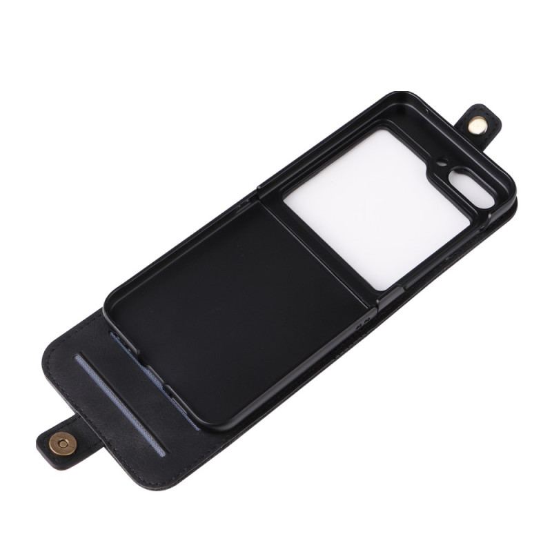 Etui Samsung Galaxy Z Flip 6 Posiadacz Karty Yikatu Etui Ochronne