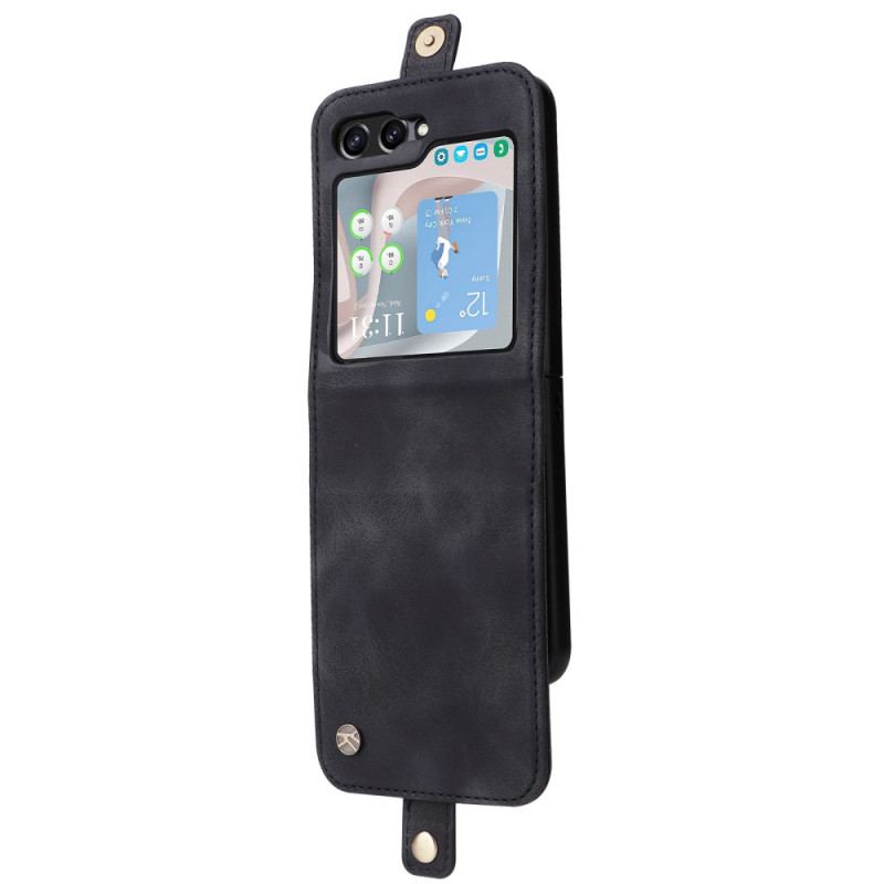 Etui Samsung Galaxy Z Flip 6 Posiadacz Karty Yikatu Etui Ochronne
