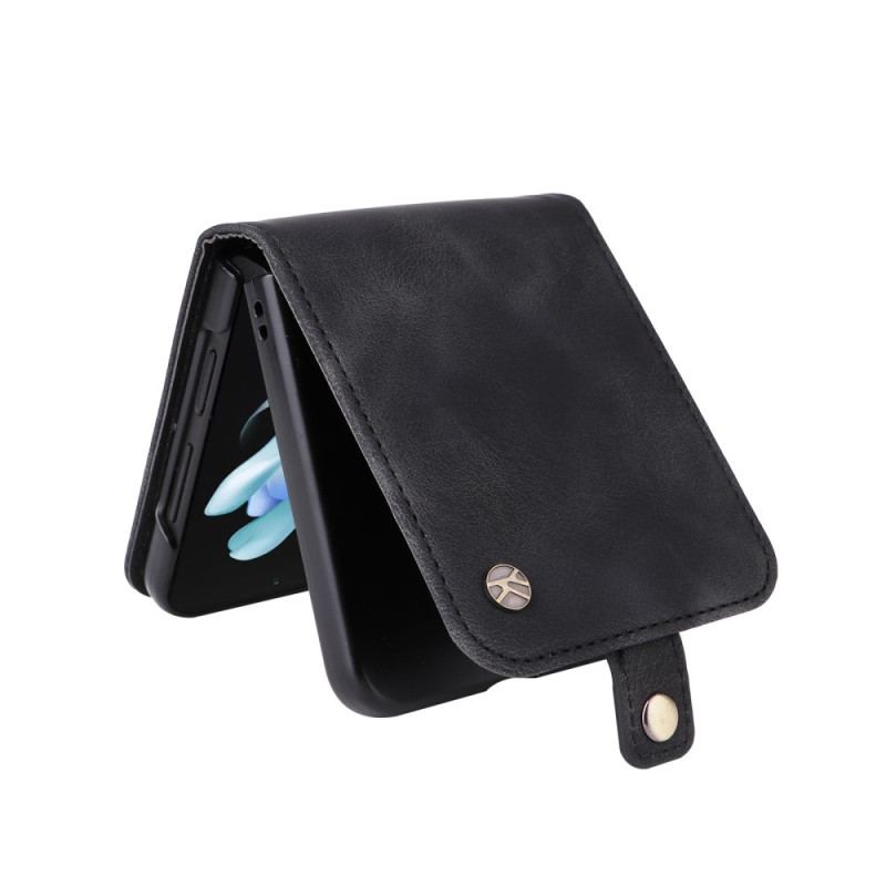 Etui Samsung Galaxy Z Flip 6 Posiadacz Karty Yikatu Etui Ochronne