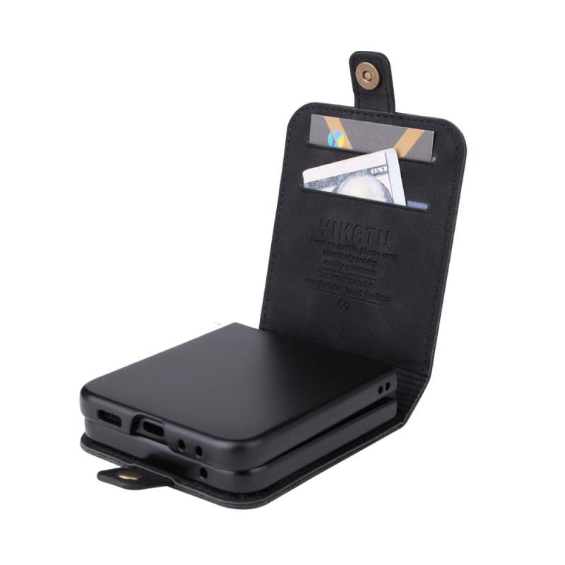 Etui Samsung Galaxy Z Flip 6 Posiadacz Karty Yikatu Etui Ochronne