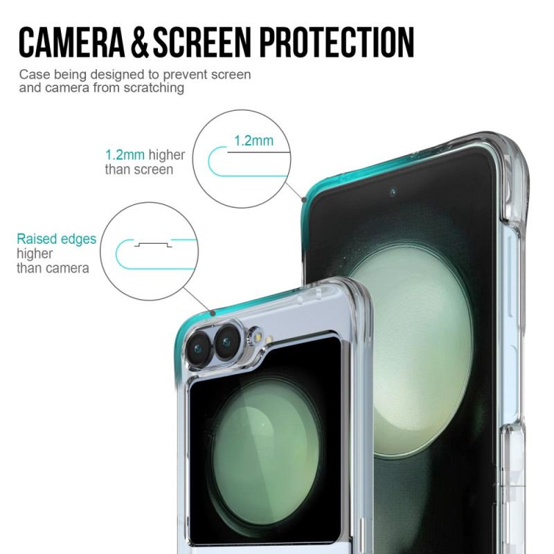 Etui Samsung Galaxy Z Flip 6 Przezroczysty Etui Ochronne