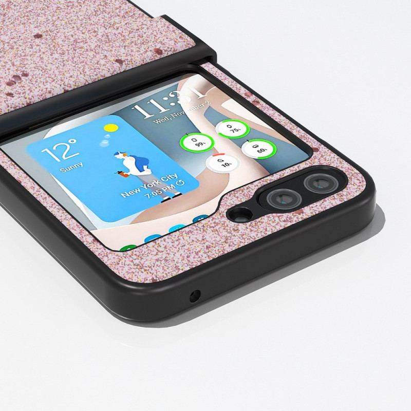 Futerały Samsung Galaxy Z Flip 6 Etui Na Telefon Błyszcząca Powierzchnia Abeel