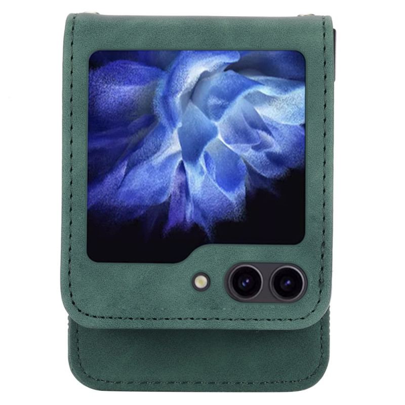 Futerały Samsung Galaxy Z Flip 6 Etui Na Telefon Posiadacz Karty Dierfeng