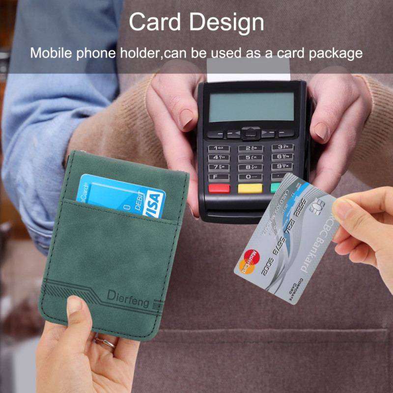 Futerały Samsung Galaxy Z Flip 6 Etui Na Telefon Posiadacz Karty Dierfeng