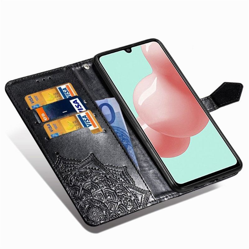 Etui Folio do Samsung Galaxy A41 Classic Mandala Relief
