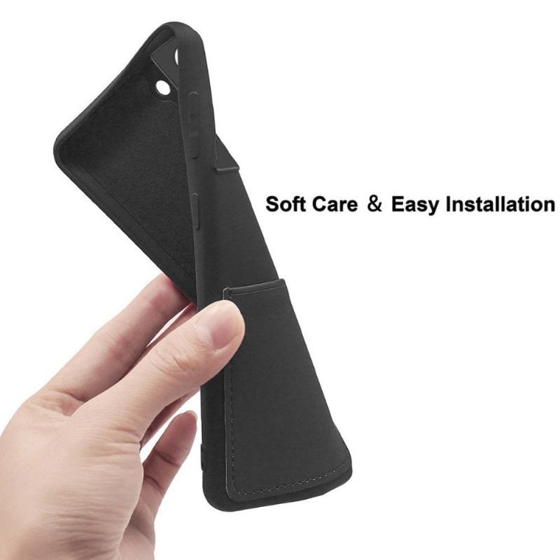 Etui do Samsung Galaxy S21 5G Mia Silikonowy Uchwyt Na Karty