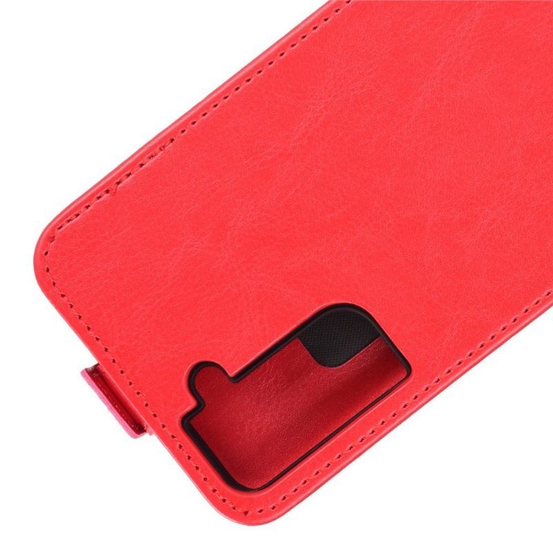 Etui Folio do Samsung Galaxy S21 5G Skórzany Futerał Ze Sztucznej Skóry W Pionie
