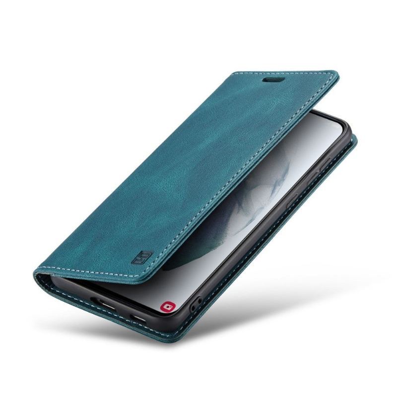 Etui Na Telefon Pokrowce do Samsung Galaxy S21 5G Biznes Autspace Sztuczna Skóra