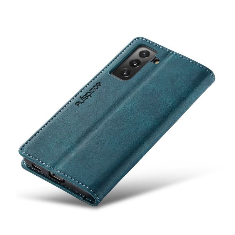 Etui Na Telefon Pokrowce do Samsung Galaxy S21 5G Biznes Autspace Sztuczna Skóra