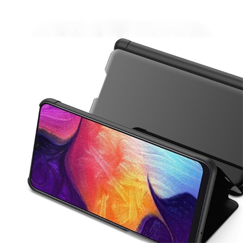 Futerały do Samsung Galaxy S21 5G Etui Folio Efekt Lustra