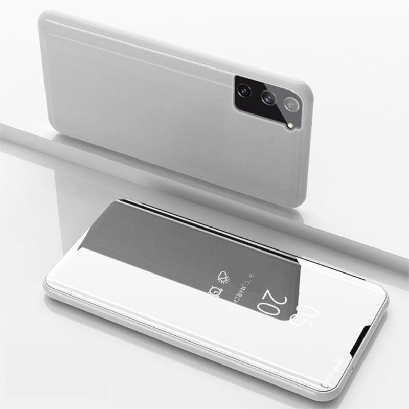 Futerały do Samsung Galaxy S21 5G Etui Folio Efekt Lustra